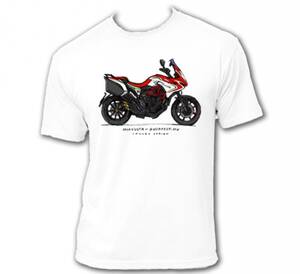 MPS MV Agusta Turismo Veloce RC póló fehér Motoros póló, trikó