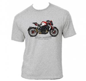 MPS MV Agusta Dragster RR póló szürke Motoros póló, trikó
