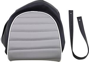 British customs ülés takaró RETRO vinil FRONT|REAR BLACK|GRAY|WHITE Üléspárna, üléshuzat, univerzális ülés