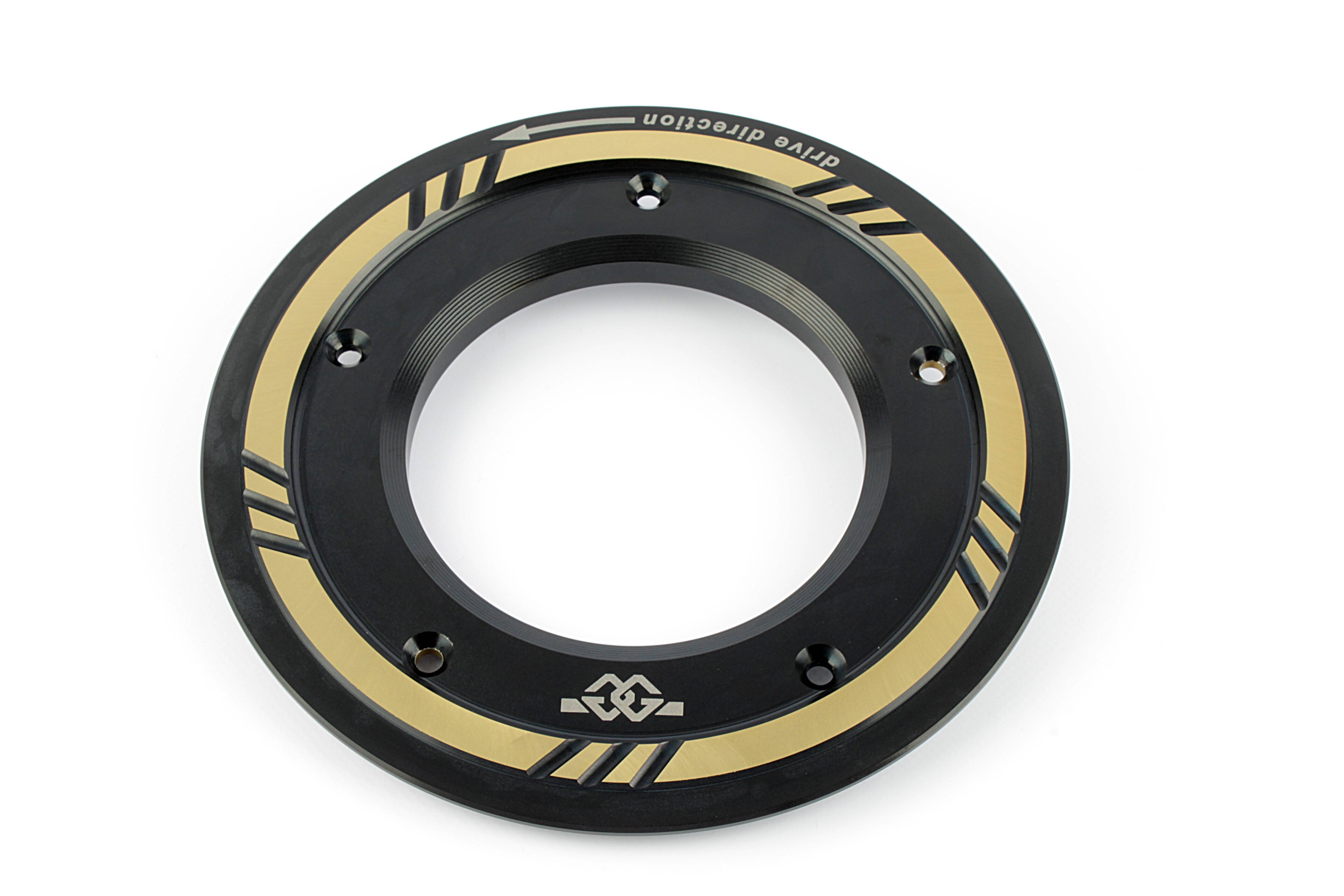 Gilles tooling takaró szíj csiga Yamaha BLACK/GOLD Bordásszíj kerék és alkatrészek 0