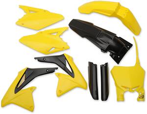 Cycra BODY készlet POWERFLOW Suzuki gyárival megegyezõ Sárvédő, vázvédő, idom