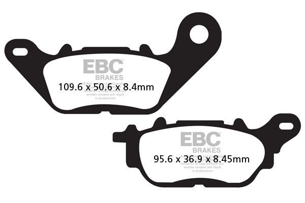 Ebc SFAC464 SFAC Carbon sorozatú robogó fékbetétek Fékbetét 0