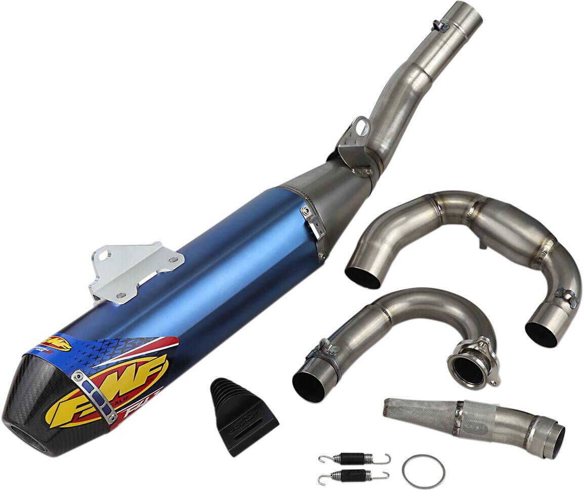 Fmf kipufogó gyár 4.1 ANO TITANIUM/ karbon sapka Teljes kipufogórendszer 0