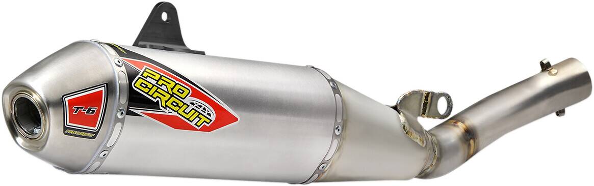 Pro circuit SLIP-ON MUFFLER/SILENCER T-6 rozsdamentes acél alumínium Kipufogó dob - Slip On 0