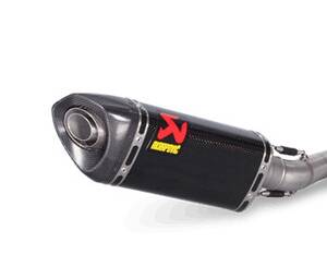 AKRAPOVIC csere kipufogódob karbon Motor kipufogó alkatrész