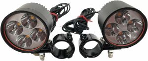 Rivco products DLLED125BK 2" LED-es menetjelző lámpák 1-1/4" bilincsek Fényszóró, helyzetjelző