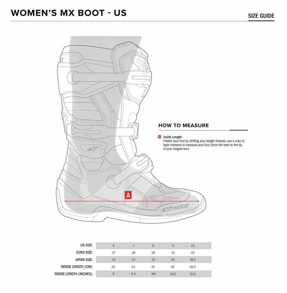 Alpinestars(mx) 2013218-130-9 Stella Tech 3 Boots Off-road motoros csizma 7