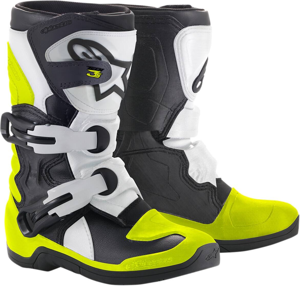 Alpinestars(mx) KIDS TECH-3S OFFROAD csizma BLACK/WHITE/YELLOW 12 Off-road motoros csizma 0