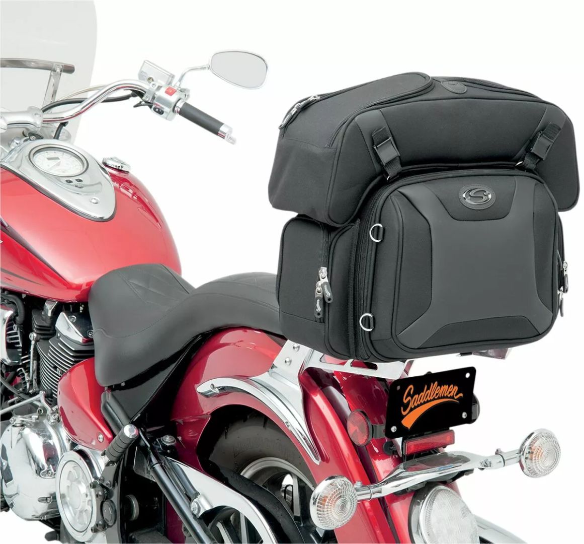 Saddlemen 3515-0141 FTB2500 Sport Sissy Bar and Combo táska Táska egyéb helyekre 6