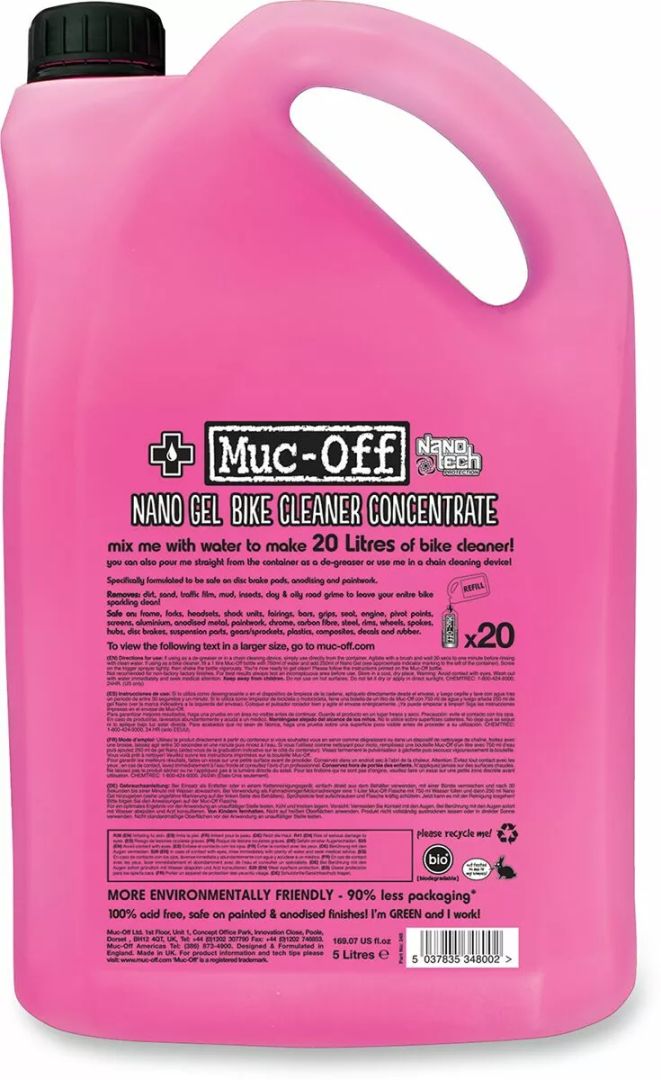 Muc-off 348 nano géltisztító koncentrátum Tisztítószer - zsírtalanító 0