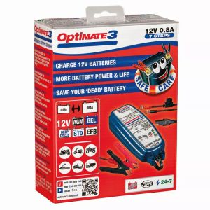 Tecmate TM430 Optimate 3 Akkumulátor töltő 2