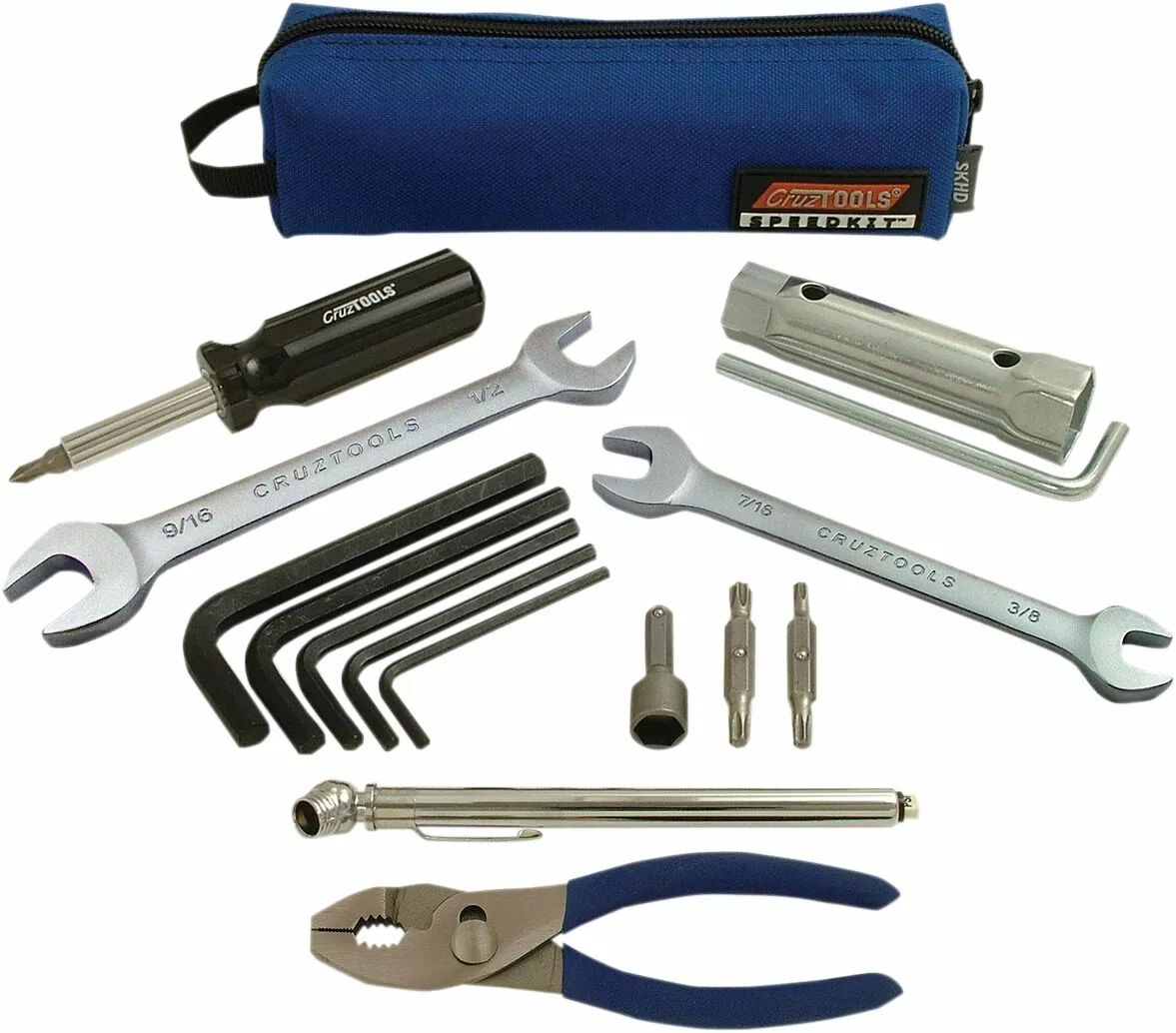 Cruztools SKHD SpeedKit ™ szerszámkészlet Harley Davidson számára Szerszám motorkerékpár szereléshez 0