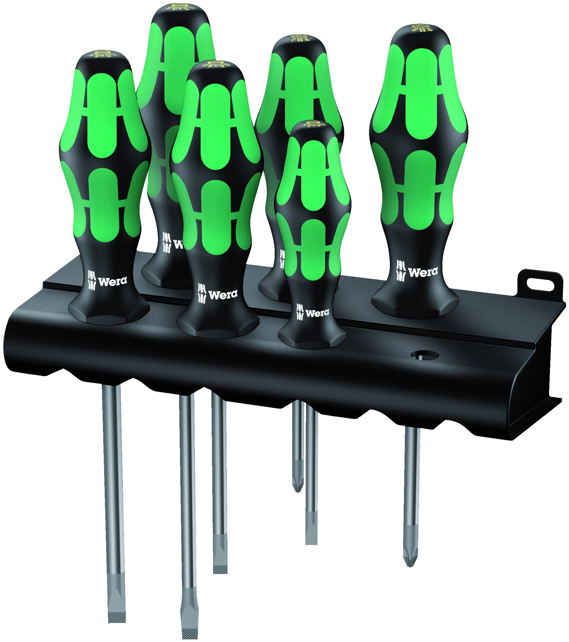 Wera 334/6 KRAFTFORM plusz 300 SCREWDRIVER szett Szerszám motorkerékpár szereléshez 0