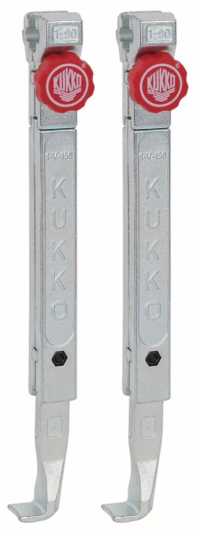 Kukko 1-252-P 2 gyors beállítási állkapocs (pár)-2-P sorozat Szerszám motorkerékpár szereléshez 0