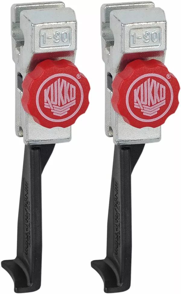 Kukko 1-93-P 2 keskeny, gyors beállító állkapocs (pár)-3-P sorozat Szerszám motorkerékpár szereléshez 0