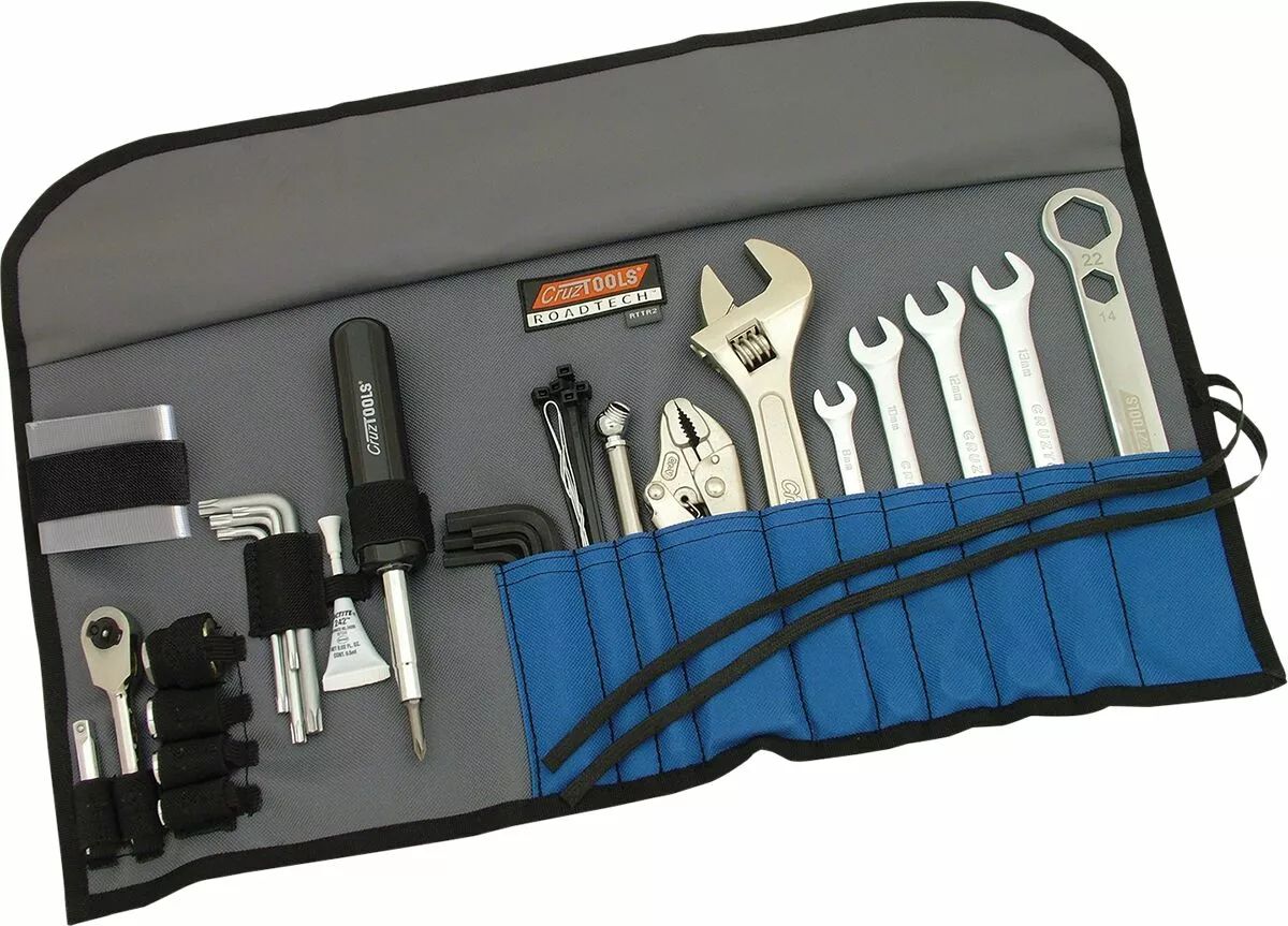 Cruztools RTTR2 RoadTech ™ TR2 szerszámkészlet Triumph motorkerékpárokhoz Szerszám motorkerékpár szereléshez 0