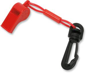 Atlantis WHISTLE W/CLIP piros Jet-Ski és vízisport alkatrészek