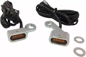 Drag specialties L22-0231CAENU LED kormányjelző lámpák Kiegészítő lámpa, irányjelző