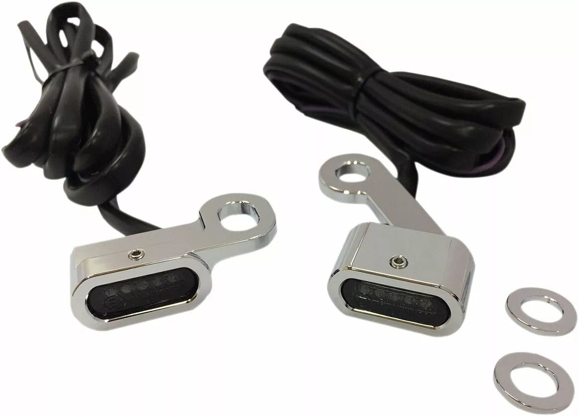 Drag specialties L22-0231CMENU LED kormányjelző lámpák Kiegészítő lámpa, irányjelző 0