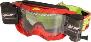 Pro grip szemüveg VISTA motokrossz Amerika WITH tekercs OFF 3303 piros Motokrossz szemüveg