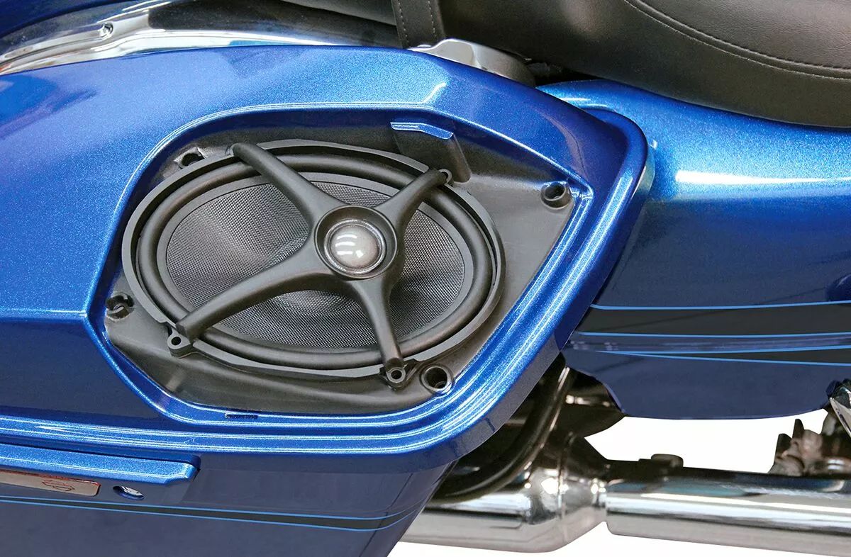 J & m HDRK-5X7TW-XXR ROKKER® hangszórók a BOOM SADDLEBAG LID készletekhez Hangszóró 1
