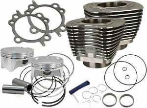 S&S CYCLE 910-0646 Bolt-In Sidewinder® 4" Big Bore Kits Henger és hengeralkatrészek