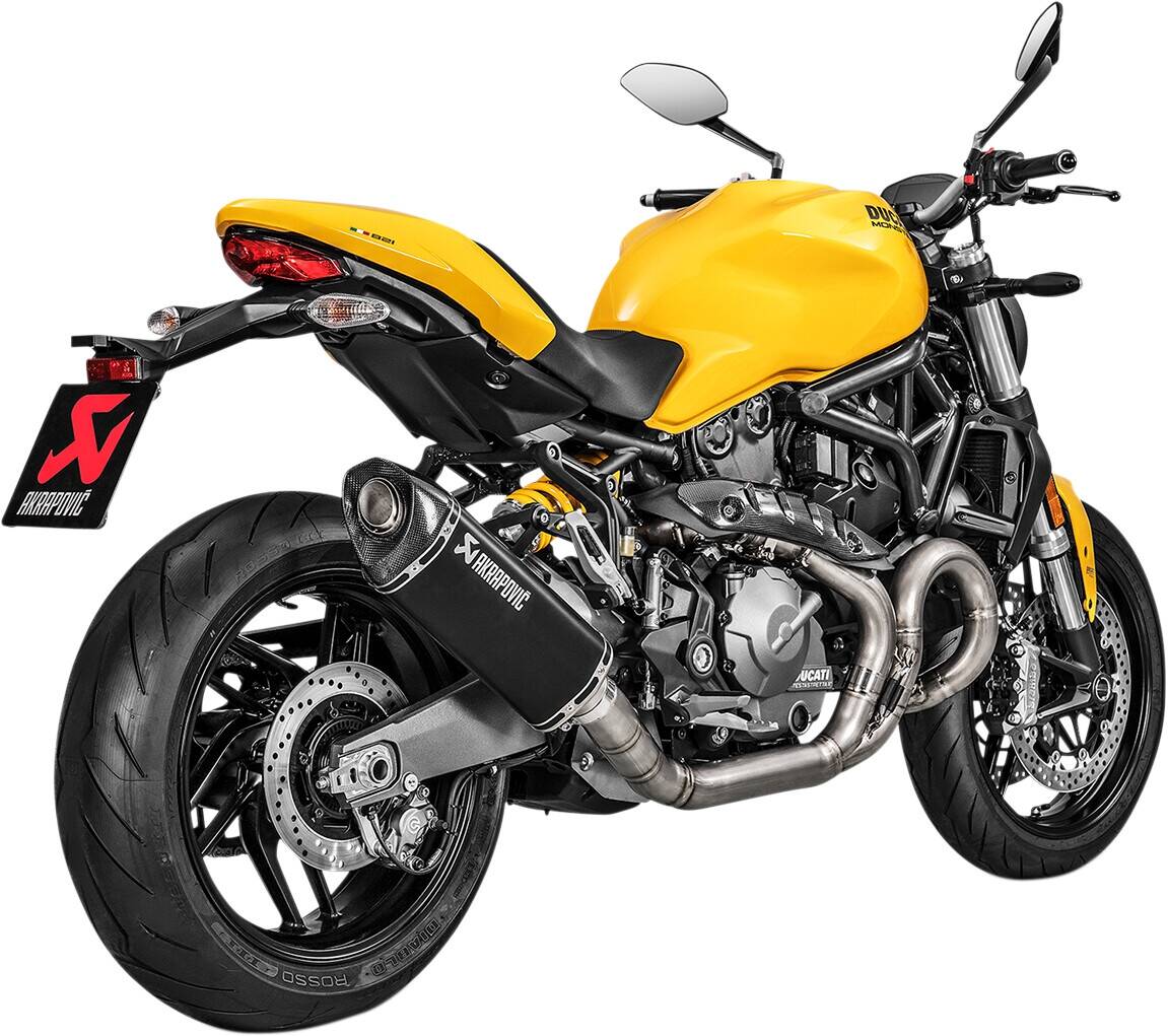 AKRAPOVIC SLIP-ON vonal kipufogódob titán Kipufogó dob - Slip On 0