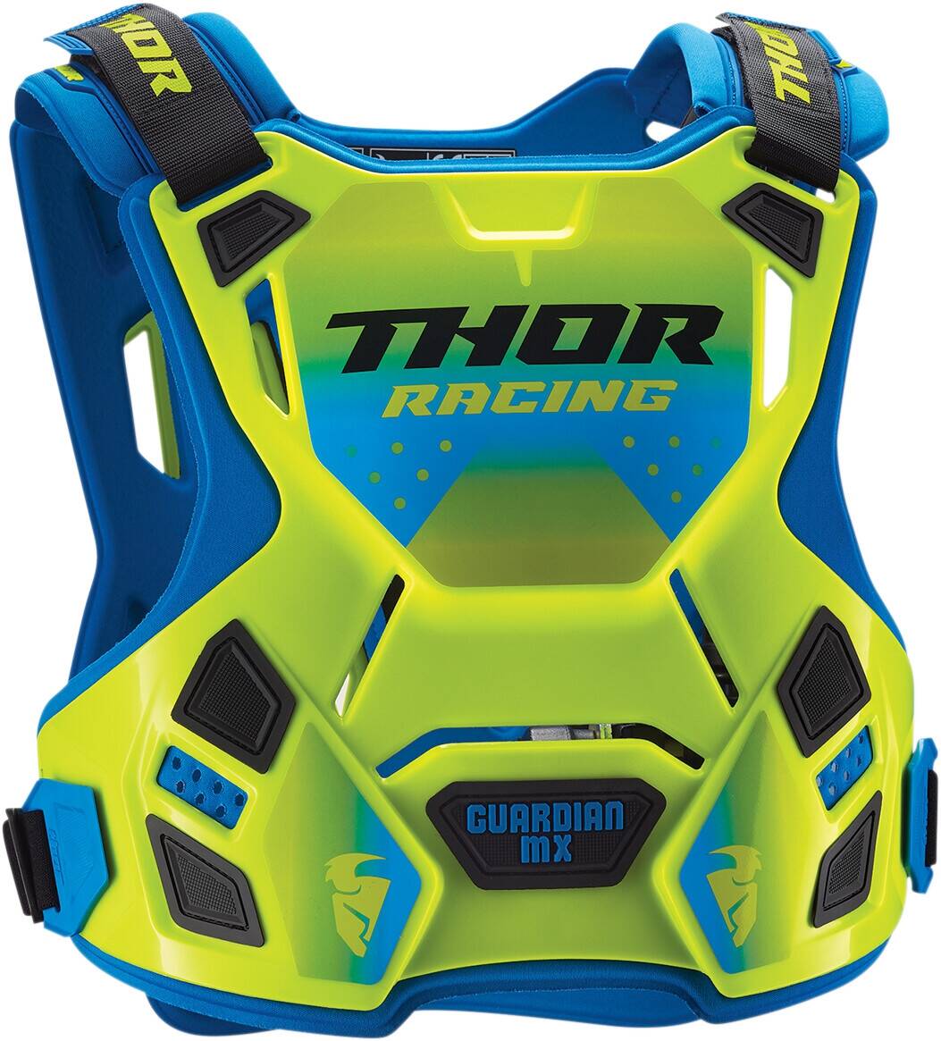 Thor ifjúsági GUARDIAN motokrossz ROOST terelõ FLO zöld SM/MD Gerincvédő, protektoring, protektormellény 0