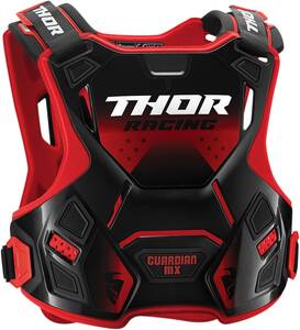 Thor ifjúsági GUARDIAN motokrossz ROOST terelõ RED/BLACK 2XS/XS Gerincvédő, protektoring, protektormellény