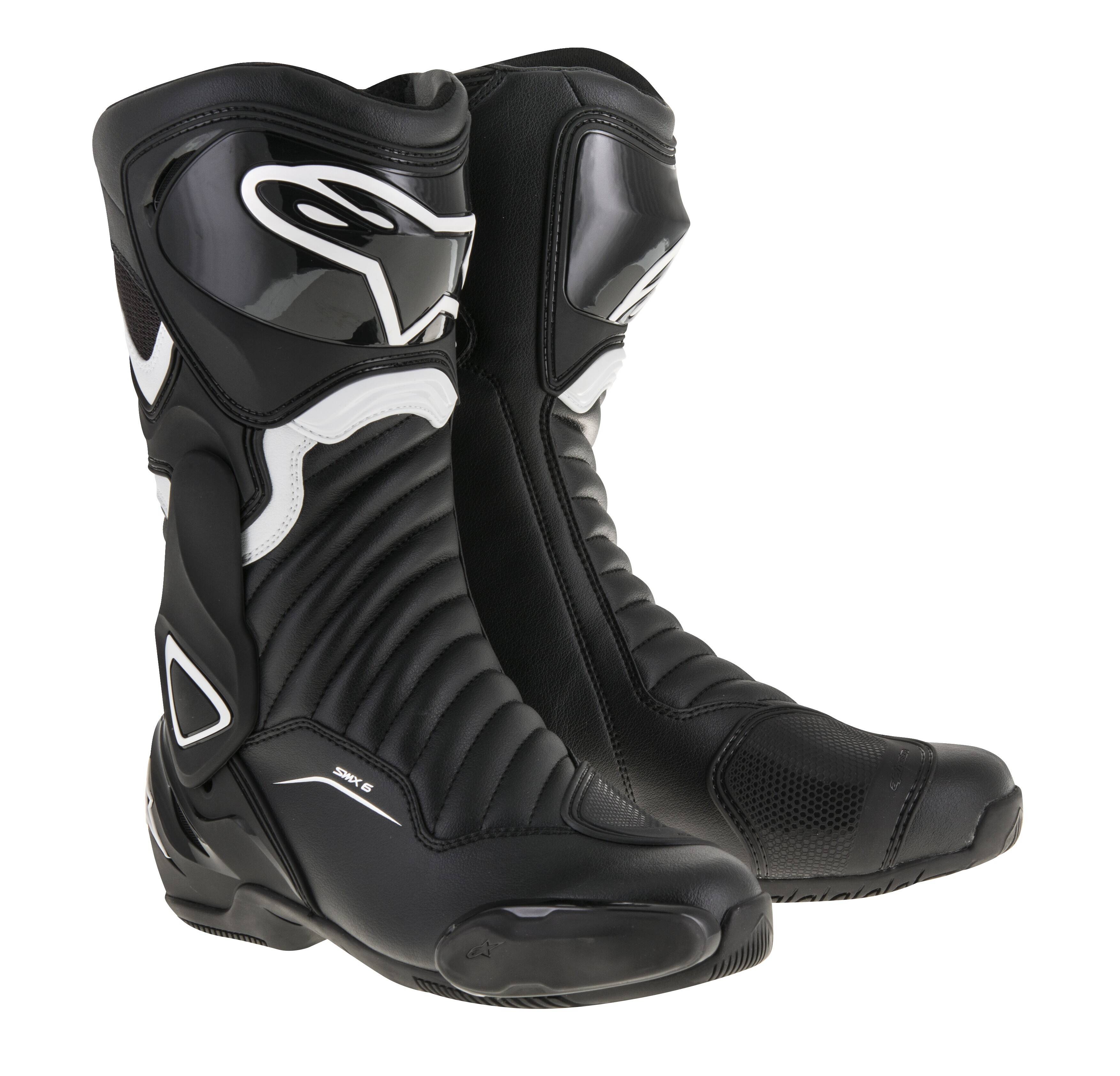 ALPINESTARS (road) SMX-6 V2 teljesítmény csizma BLACK/WHITE 11.5 Utcai és gyorsasági sport cipő 0