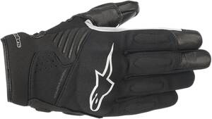ALPINESTARS (road) gyorsabb utcai motorozás kesztyûk BLACK/WHITE X-LARGE Motoros kesztyű - utcai motorozáshoz