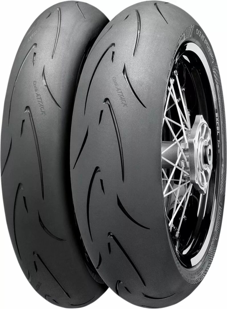 Continental 02445760000 ContiAttack SM Evo gumi Motorkerékpár gumiabroncs 0