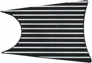 Kuryakyn 6063 Finned Elsődleges akcentus Motorblokk dekli
