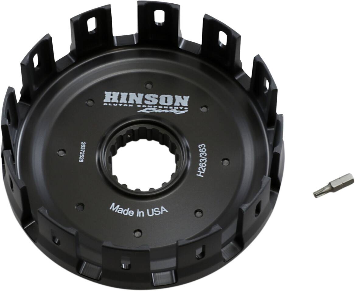 Hinson racing kuplung kosár BILLETPROOF Kawasaki Kuplung lamellák, bowdenek, hidraulikák és robogó kuplung 0