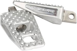 Thrashin supply co. lábtartók vezetõ P-54 EXTRA markolat ezüst Lábtartó és lábtartó alkatrészek