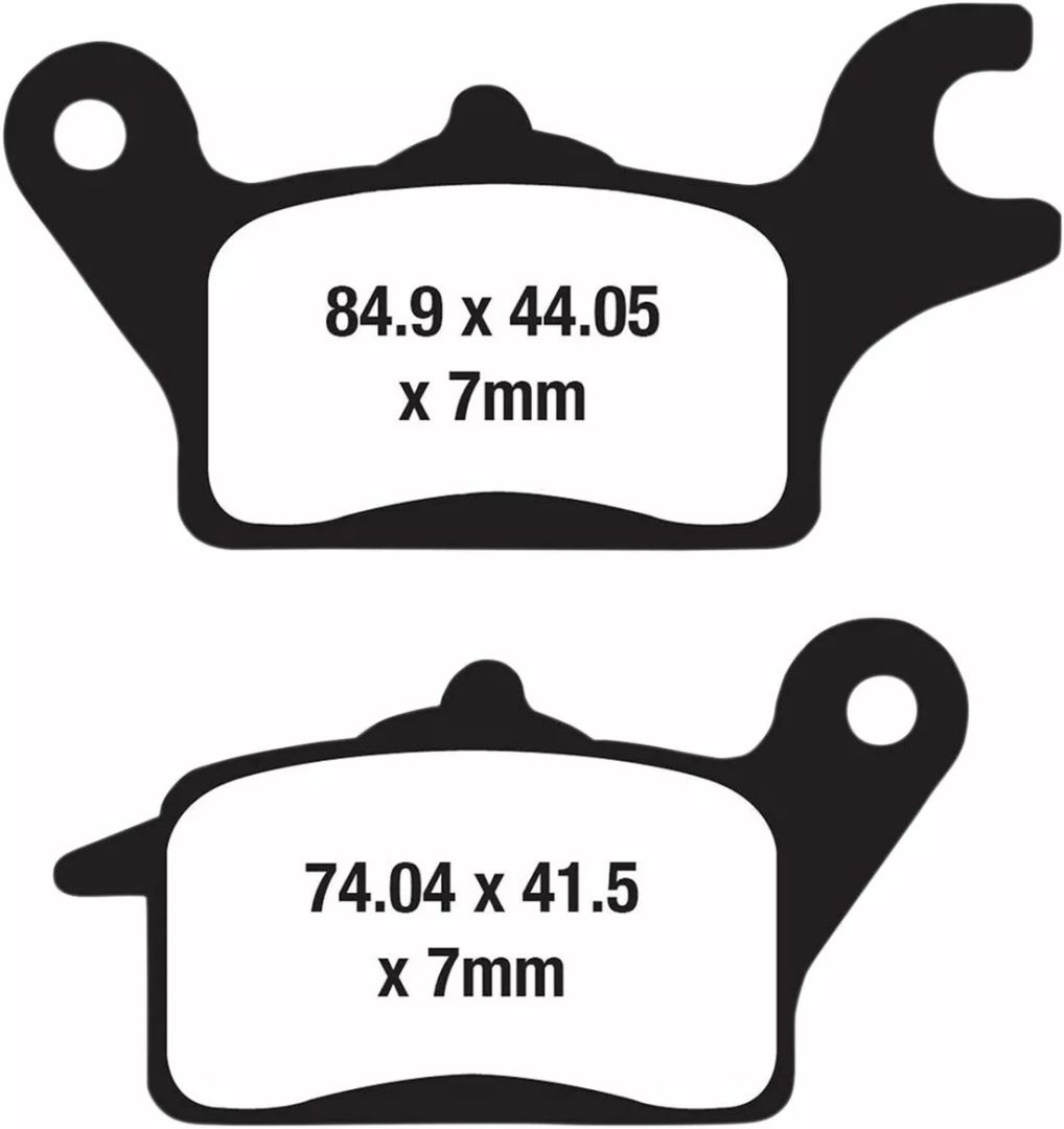 Ebc FA691 Organic Base "FA" Fékbetétek Fékbetét 2