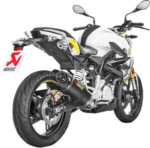 AKRAPOVIC kipufogó SS/CF G310R GS Teljes kipufogórendszer