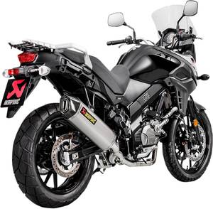 AKRAPOVIC kipufogó RAC SS/TI V-STROM Kipufogó dob - Slip On