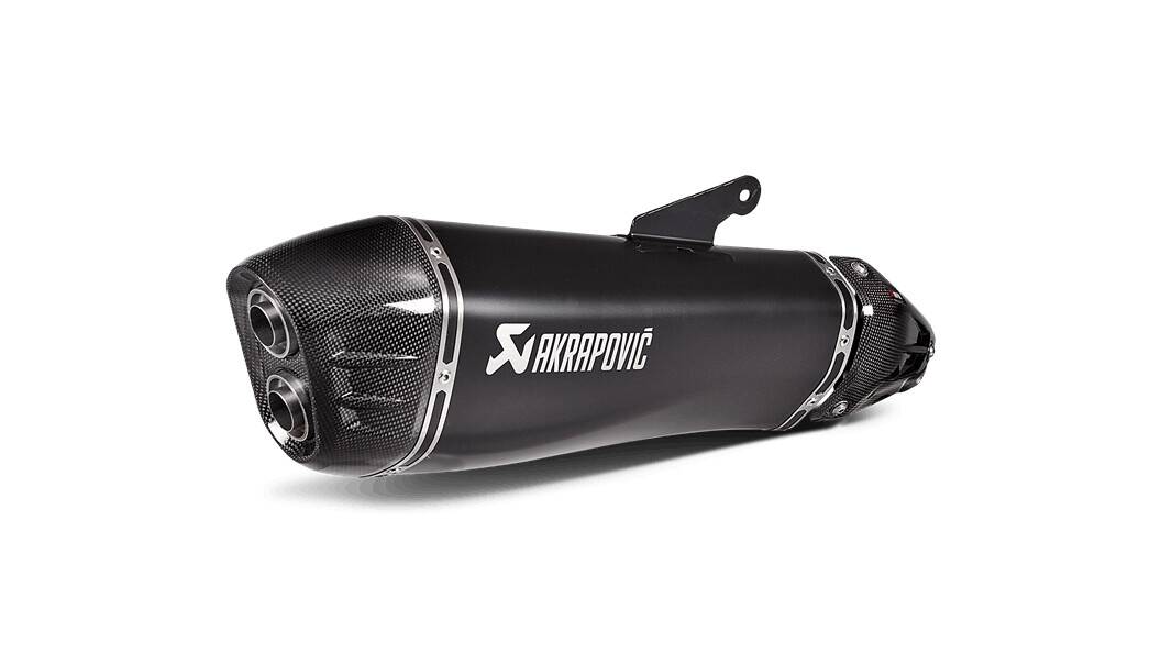 AKRAPOVIC SLIP-ON vonal kipufogódob titán Kipufogó dob - Slip On 0