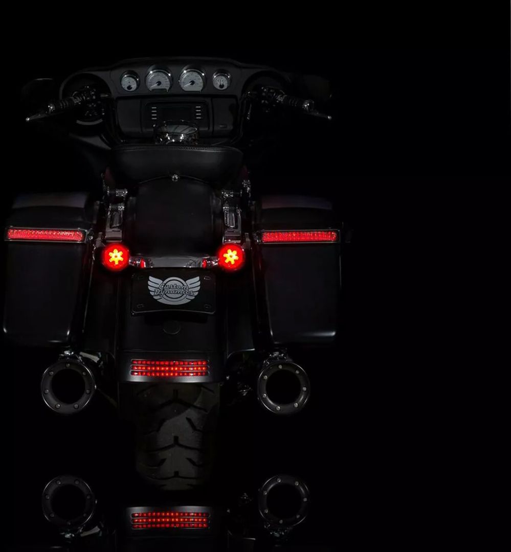 Custom dynamics PB-RR-1157 ProBEAM® Piros LED-es irányjelzők piros lencsékkel Irányjelző, index 1