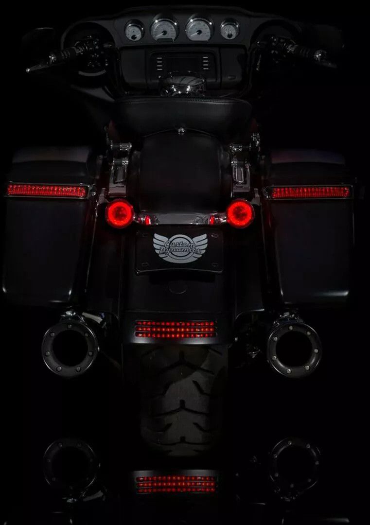 Custom dynamics PB-RR-1157 ProBEAM® Piros LED-es irányjelzők piros lencsékkel Irányjelző, index 2
