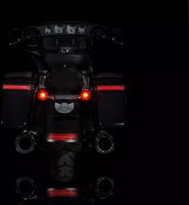 Custom dynamics PB-RR-1157 ProBEAM® Piros LED-es irányjelzők piros lencsékkel Irányjelző, index 1
