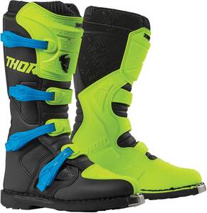Thor Blitz XP S9 OFFROAD csizma FLO ACID/BLACK 15 Off-road motoros csizma