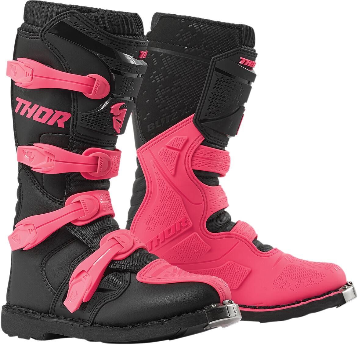 Thor WOMENS Blitz XP S9W OFFROAD csizma BLACK/PINK 7 Off-road motoros csizma 0