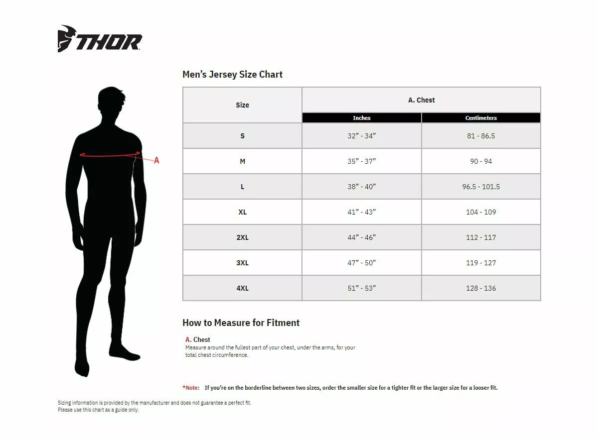 Thor 2910-7575 Sector Digi Jersey Mez 4