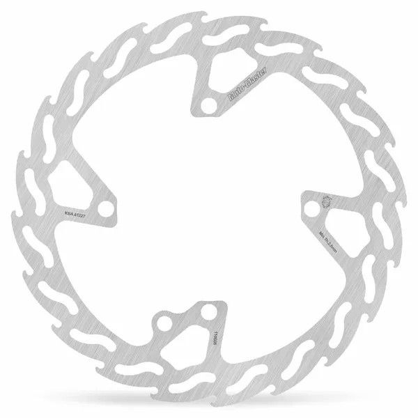 Moto-master 110666 Flame sorozatú fix rotor Féktárcsa és alkatrészei 0