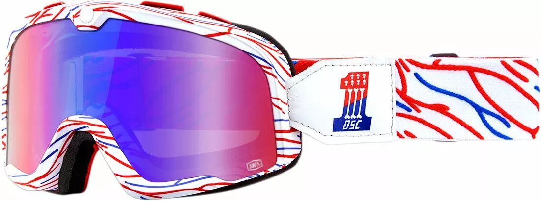 100% 50002-298-02 Barstow Classic Goggles Motokrossz szemüveg 0