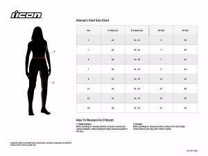 Icon - 1000 2823-0231 Women ' S MH1000 ™ Jean Motoros nadrág 10