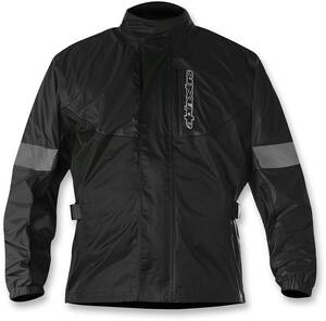 ALPINESTARS (road) HURRICANE esõ dzseki fekete X-LARGE Esőruha