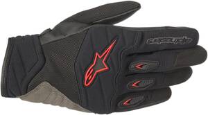 ALPINESTARS (road) SHORE utcai motorozás kesztyûk BLACK/RED 2X-LARGE Motoros kesztyű - utcai motorozáshoz